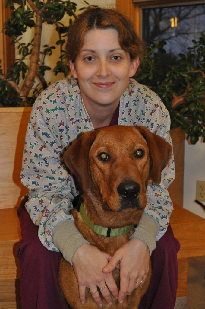 Courtney with Reggie Courtney with Reggie